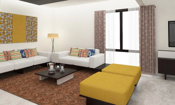 Contemporary Fusion Living Room